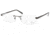 Jaguar 39324 RX Progressive Eyewear, with Gunmetal-Black 610 Frame 39324-610-PROG