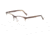 Joop! 82039 Progressive Prescription Eyeglasses, Brown Structure Frame, 82039-6397PR