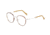 Joop! 83244 Progressive Prescription Eyeglasses, Silver Havana Frame, 83244-5101PR