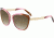 JOOP! 87228 Single Vision Prescription Sunglasses, Red Gradient Frame, 87228-4341SV