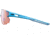 Julbo Aerospeed Sunglasses Cyan Blue/Blue Frame with zebra light RED Lenses, J5023412
