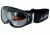 Julbo Astro Rx Insert Goggles - Black/White Frame, Cat 3 Orange/Flash Silver 71512140