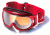 Julbo Astro Rx Insert Goggles - Red/Black Frame, Cat 3 Orange/Flash Silver 71512131