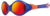 Julbo Looping 2 Bifocal Prescription Sunglasses, Blue / Orange Frame, Spectron 4 Baby Lens-J3321112CUSBI