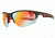 Julbo Venturi Sunglasses, Matt Black/Red Frame w/Zebra Light Fire Lenses 4703122