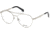 Just Cavalli JC0855 Eyeglass Frames - Shiny Palladium Frame Color