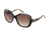 Just Cavalli JC638S Sunglasses - Shiny Black Frame Color, Brown Gradient Lens Color