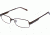 Kenneth Cole New York KC0701 Eyeglass Frames - Shiny Dark Brown Frame Color