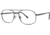 LAmy C By L'Amy 608 Progressive Prescription Eyeglasses - Frame Semi Matte Pewter, Size 53/17mm CYCBL60801