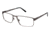 LAmy Damien Eyeglass Frames - Frame MATTE GUN LYDAMIEN01