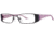 LAmy Orfea 1012 Single Vision Prescription Eyeglasses - Frame Black/Burgundy, Size 52/15mm LYORFEA101204