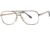 LAmy Westport Progressive Prescription Eyeglasses - Frame Gold, Size 53/15mm LYWST0MC021555
