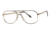 LAmy Westport Progressive Prescription Eyeglasses - Frame Gold, Size 59/17mm LYWST0MC021597U01