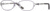 Laura Ashley Lorna SELA LORN00 Eyeglass Frames - Platinum SELA LORN005230 SV