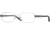 Laura Ashley Marisa SELA MARS00 Bifocal Prescription Eyeglasses - Silver SELA MARS005430 SV