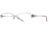 Laura Ashley Myra SELA MYRA00 Single Vision Prescription Eyeglasses - Silver SELA MYRA005230 SV