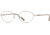 Laura Ashley Naomi SELA NAOM00 Bifocal Prescription Eyeglasses - Silver Rose SELA NAOM005235 SV