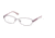 Laura Ashley Tracy SELA TRAC00 Single Vision Prescription Eyeglasses - Purple SELA TRAC005435 PU