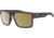Leupold Becnara Sunglasses, Matte Black Frame, Square Bronze Mirror Lens, Polarized, Regular-Wide, 179103