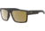 Leupold Becnara Sunglasses, Matte Black/Tortoise Frame, Square Bronze Mirror Lens, Polarized, Regular-Wide, 179101