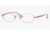Luxottica LU 6550 Eyeglasses Styles, Pink Frame w/Non-Rx 42 mm Diameter Lenses, 3058-4217