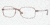 Luxottica LU6556 SV Prescription Eyeglasses, Brown Frame / 53 mm Prescription Lenses, 3063 5317