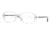 Luxottica LU4335 Progressive Prescription Eyeglasses C490-5317 - Violet Transparent Frame
