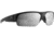Magpul Industries Helix Eyewear Shooting Glasses, Black Frame, Gray/Silver Mirror Lens, Polarized, MAG1097-1-001-1110