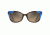 Maui Jim Ilima Polarized Cat Eye  Sunglasses,Dark Tortoise with Electric Blue,HCL Bronze Lens HS759-68