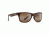 Maui Jim Kahi Polarized Wrap  Sunglasses,Matte Brown Wood Grain,HCL Bronze Lens H736-25W