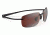 Maui Jim Kumu Sunglasses, Gloss Black Frame, Maui Rose Lens, Polarized, R724-02