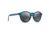 Maui Jim Pineapple Polarized Round Sunglasses, Teal Green Frame, Neutral Grey Lens, Teal Green 784-06D