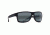 Maui Jim Pohaku Polarized Rectangular  Sunglasses,Matte Black,Neutral Grey Lens 528-2M