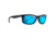 Maui Jim Puhi Polarized Square Sunglasses, Translucent Navy Blue Frame, Blue Hawaii Lens, Translucent Navy Blue B785-08A