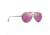 Maui Jim Shallows Polarized Aviator Sunglasses, Matte Brushed Burgundy Frame, Maui Sunrise Lens, Matte Brushed Burgundy P543-07M