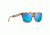 Maui Jim Talk Story Polarized Classic  Sunglasses,Matte Tokyo Tortoise,Blue Hawaii Lens B779-10M