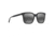 Maui Jim Women's Westside Sunglasses,Dark Translucent Grey Frame,Polarized,Neutral Grey Lens, 803-14G