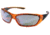 MCR Safety ForceFlex FF1 Series Safety Glasses, Lenses Molded Into Flexible TPU Frame, Silver Mirror, One Size, FF137