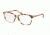 Michael Kors AMBROSINE MK4035 Single Vision Prescription Eyeglasses 3205-51 - Pink Tortoise Frame