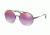 Michael Kors CABO MK1027 Sunglasses 1169A9-55 - Black Frame, Fuchsia To Purple Gradient Mir Lenses