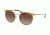 Michael Kors GRAYTON MK1030 Prescription Sunglasses, 52mm, Shiny Pale Gold - Tone, MK1030-116813-52-SV