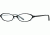 Michael Stars MS Bright Eyes SEMS BRIG00 Eyeglass Frames - Domino SEMS BRIG005025 BK