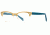 Michael Stars MS Ultra Modern SEMS ULTR00 Eyeglass Frames - Linen Teal SEMS ULTR005245 TN