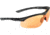 SWISSEYE Lancer Tactical Sunglass, Black Frame, Orange Non-Polarized Lens, 15624619
