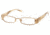 Miu Miu Eyeglass Frames MU63EV 7OE1O1-4816 - Shiny Brass 