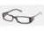 Miu Miu MU 16DV Eyeglasses Styles - Black (White Black) Frame w/Non-Rx 50 mm Diameter Lenses, 8AQ1O1-5016