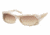 Miu Miu MU17GS #7HB3W1 - Top Shell / Honey Frame, Brown Gradient Lenses