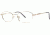 Moderato 211 Bifocal Prescription Eyeglasses - Frame Gold, Size 52/19mm MDMODERATO21101