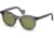 Moncler ML0013 Sunglasses - Grey Frame Color, Green Lens Color