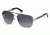 Mont Blanc MB463S Sunglasses - Shiny Palladium Frame Color, Smoke Polarized Lens Color
